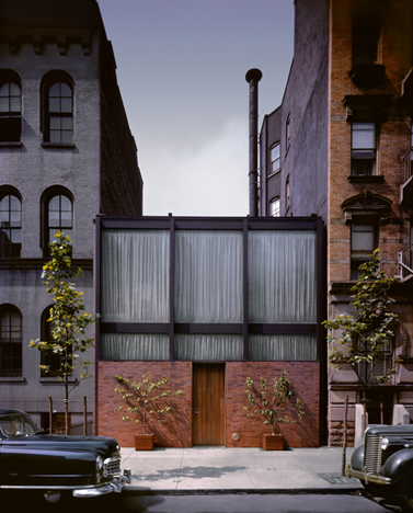 Rockefeller Guest House, New York, NY. Philip Johnson with Landis Gores and Frederick C. Genz, Architects, 1950. Robert Damora, Photographer, 1950.